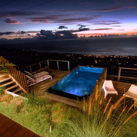Villa Paloma 4 Etoiles Avec Piscine Et Vue Exceptionnelle Sur L'Ocean A Saint-Leu Exterior foto