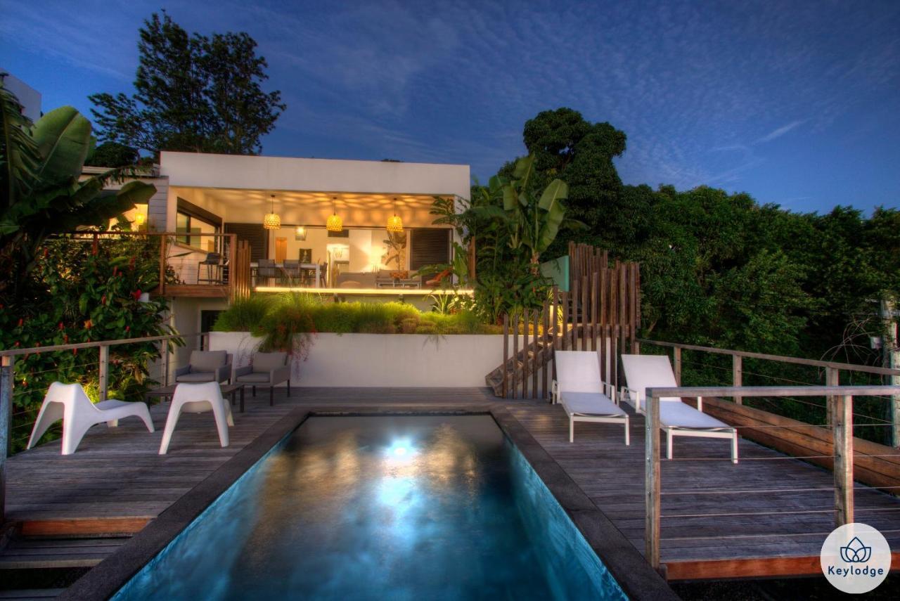 Villa Paloma 4 Etoiles Avec Piscine Et Vue Exceptionnelle Sur L'Ocean A Saint-Leu Exterior foto
